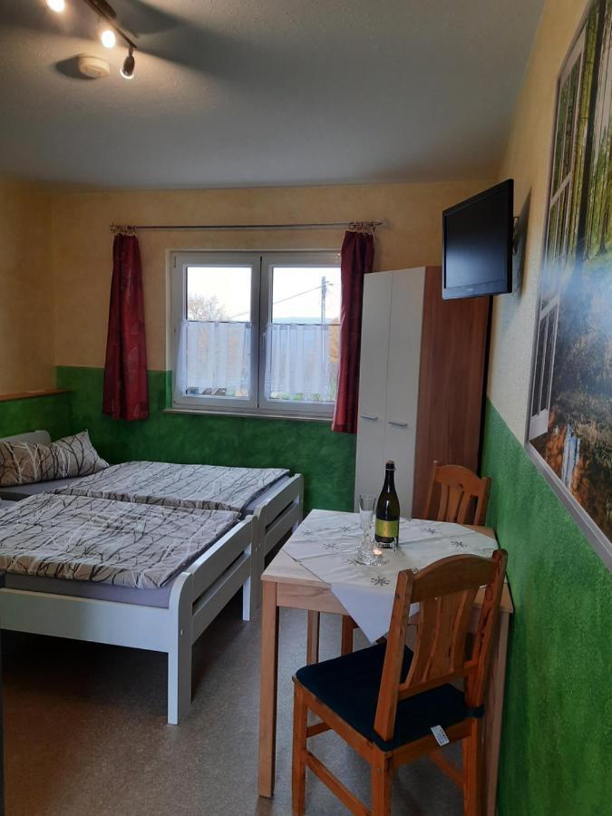 Ferienwohnung Haus Panoramablick Familie Loos Wasungen Exterior foto